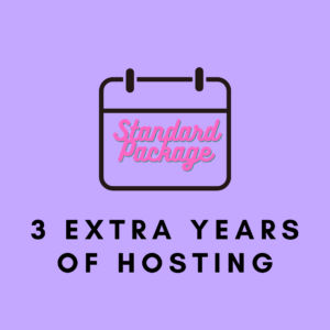 Hosting Extension - 3 Year Standard Package